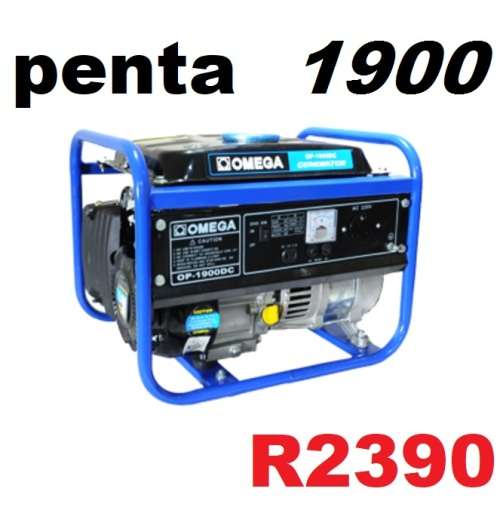 Home Generators Generator OMEGA OP19004 STROKE 1.3KW was sold for
